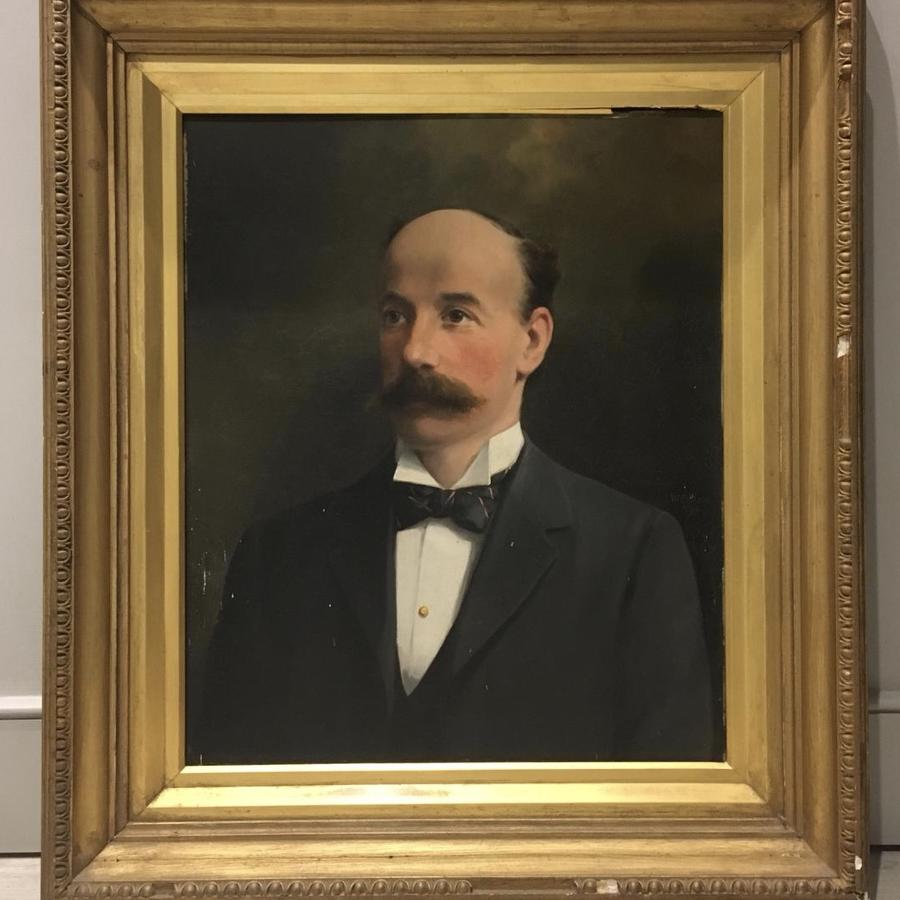 Portrait of a Victorian Gentleman, Oil on Canvas