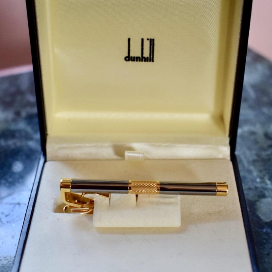 Alfred Dunhill Two Tone Tie Clip