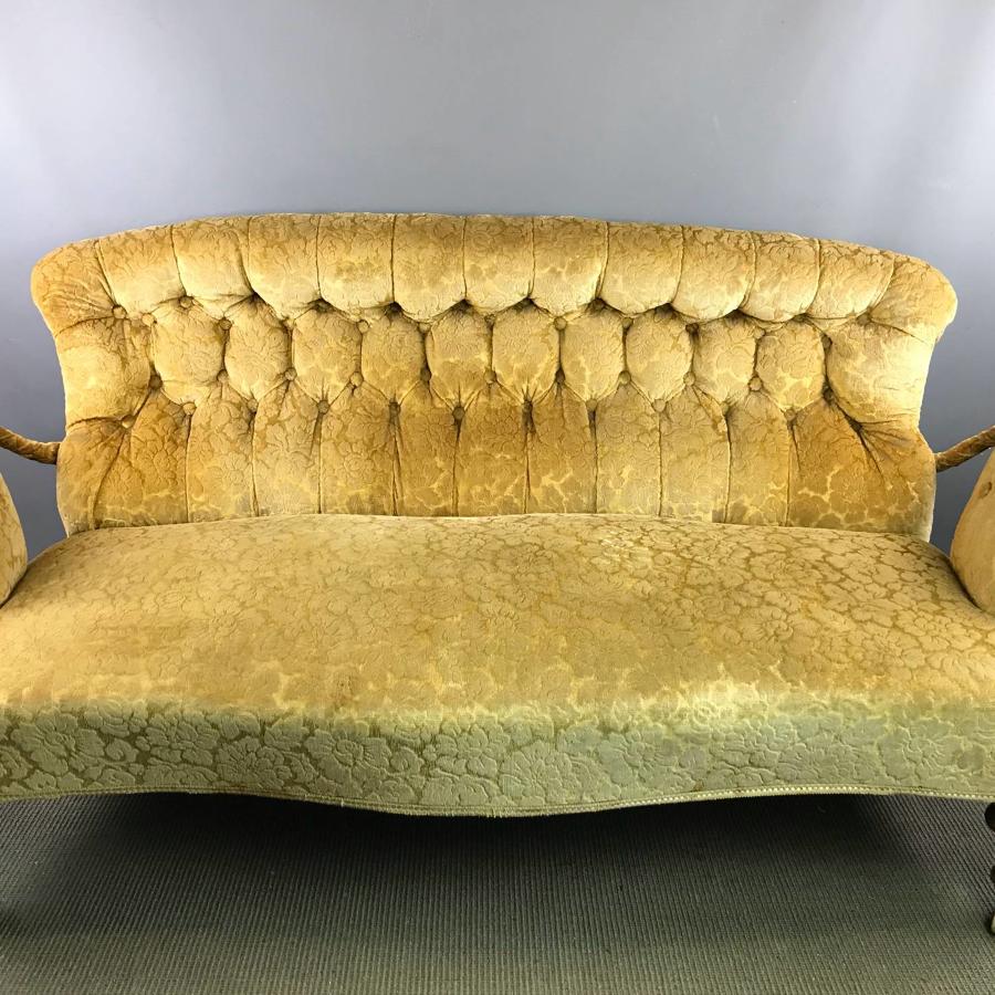 Victorian Button Back Two Seat Sofa