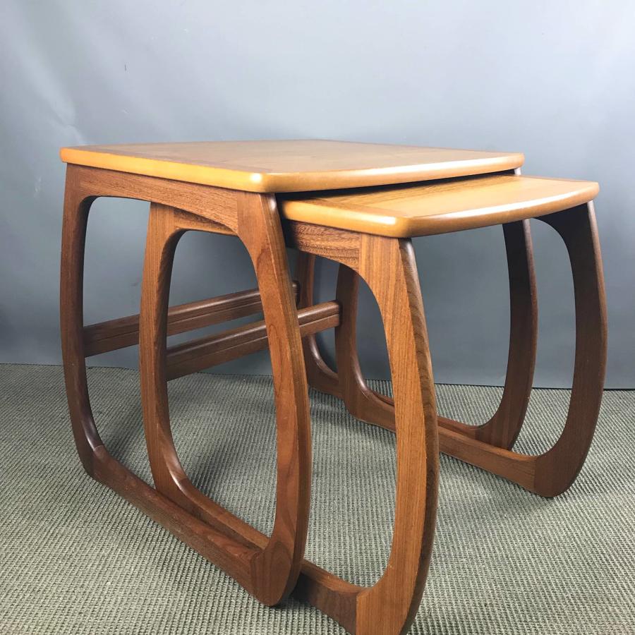 Nathan Furniture Teak Nest of Tables