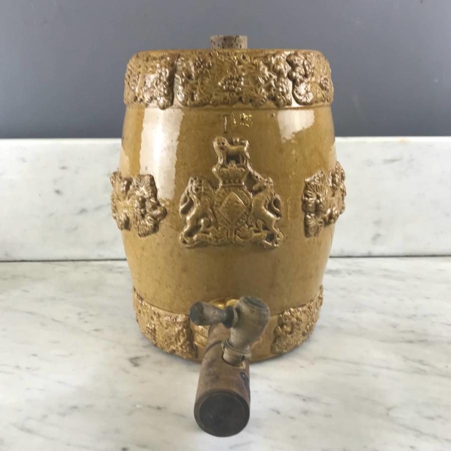 Antique Stoneware Barrel