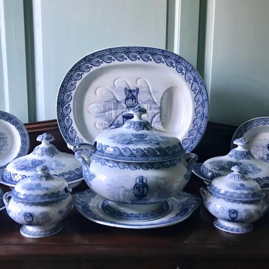 Extensive Victorian Country House Dinner Service