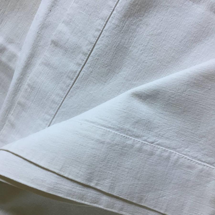 Vintage French Metis Linen Sheet or Tablecloth