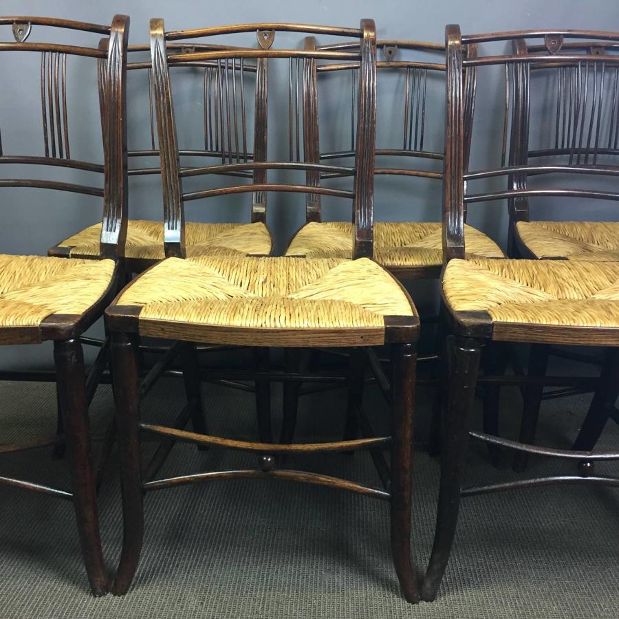 Set of Six Early 19th Century Dining Chairs