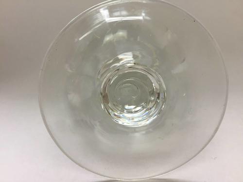 19th Century Panel Cut Rummer / Wine Glass