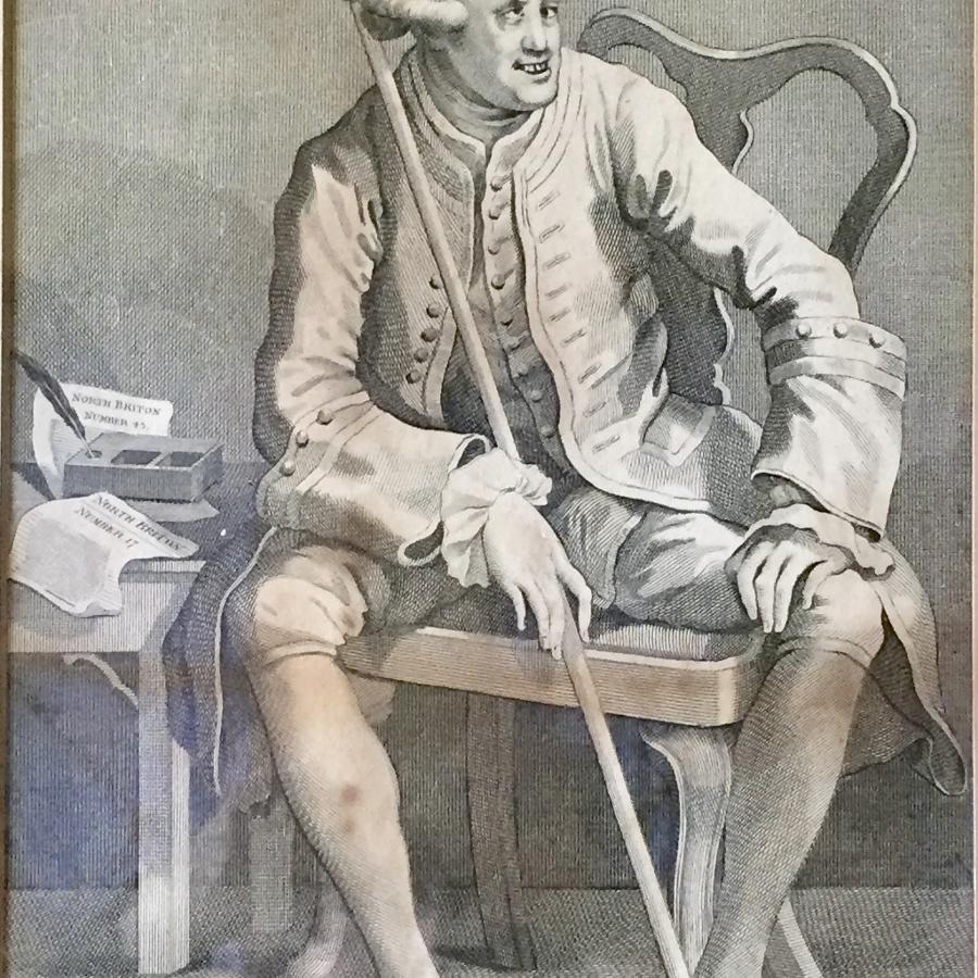 After William Hogarth, John Wilkes, Engraving