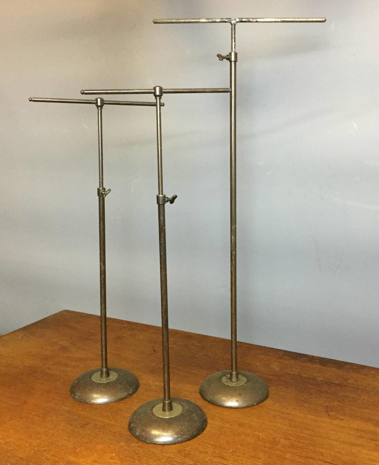 Vintage NORLYN Telescopic Shop Display Stands