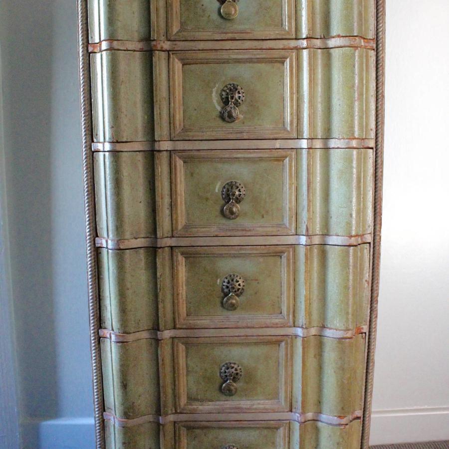 Painted Spanish Chest of Drawers