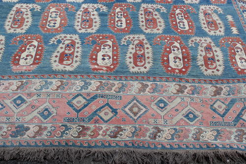 Large Afghan Flatweave Carpet