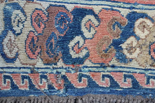 Large Afghan Flatweave Carpet