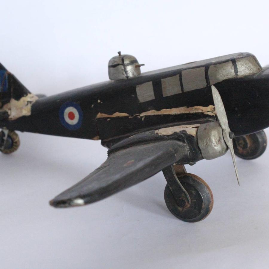 WWII Naive Scratch Build Model Aeroplane