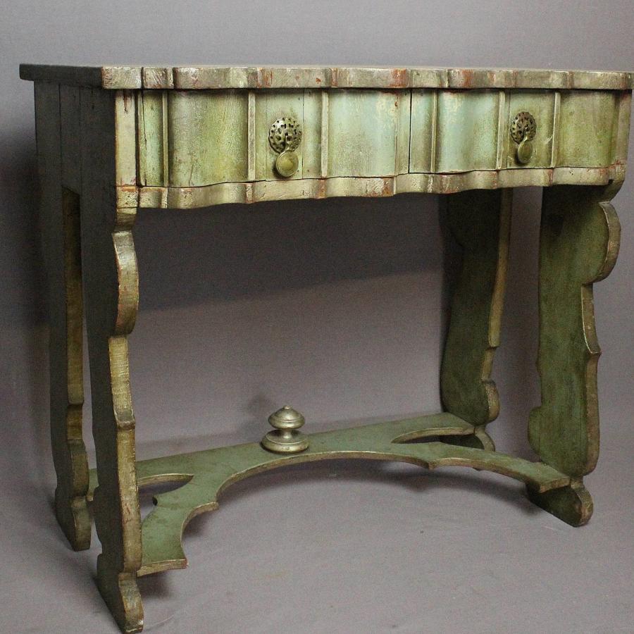 Spanish Painted Writing / Dressing Table