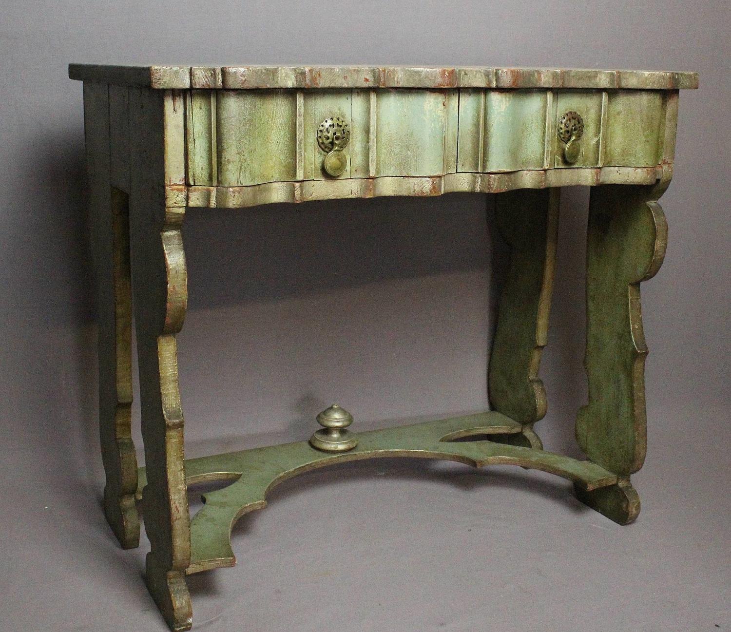 Spanish Painted Writing / Dressing Table