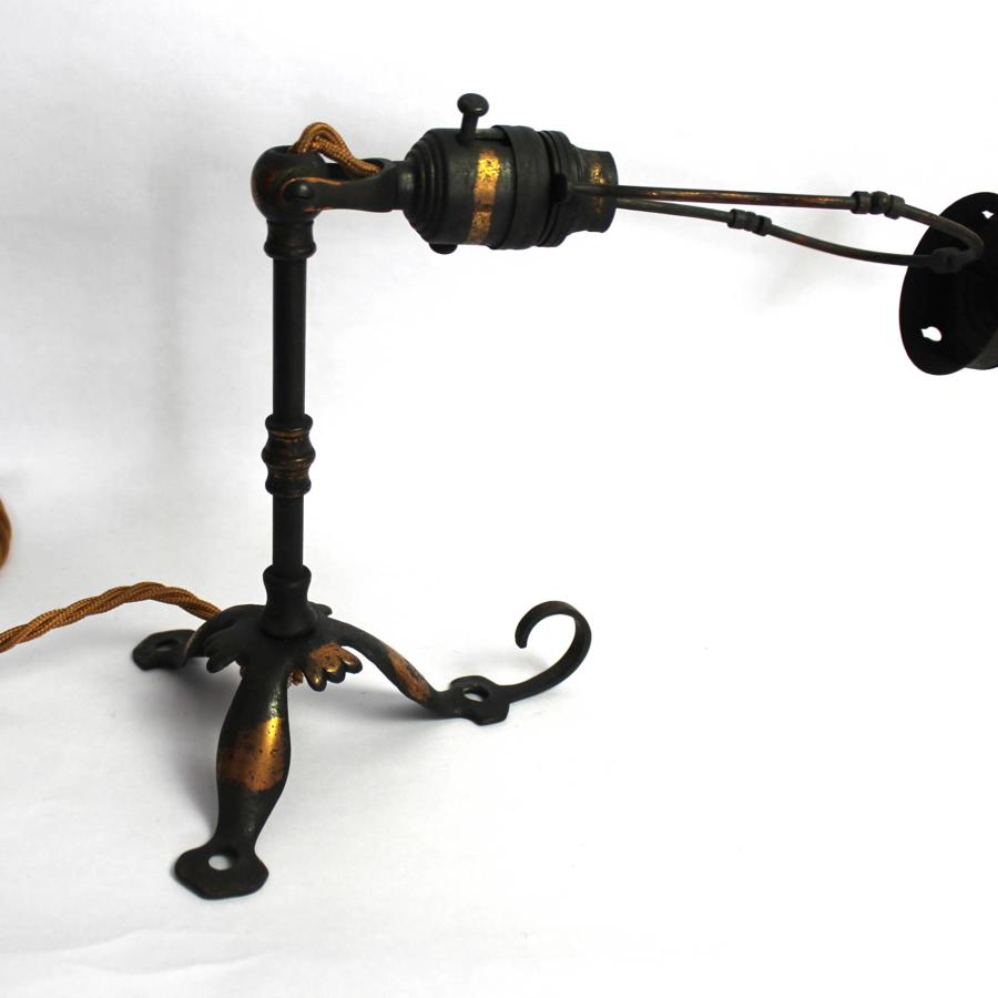 Arts & Crafts Anodised Pullman Lamp