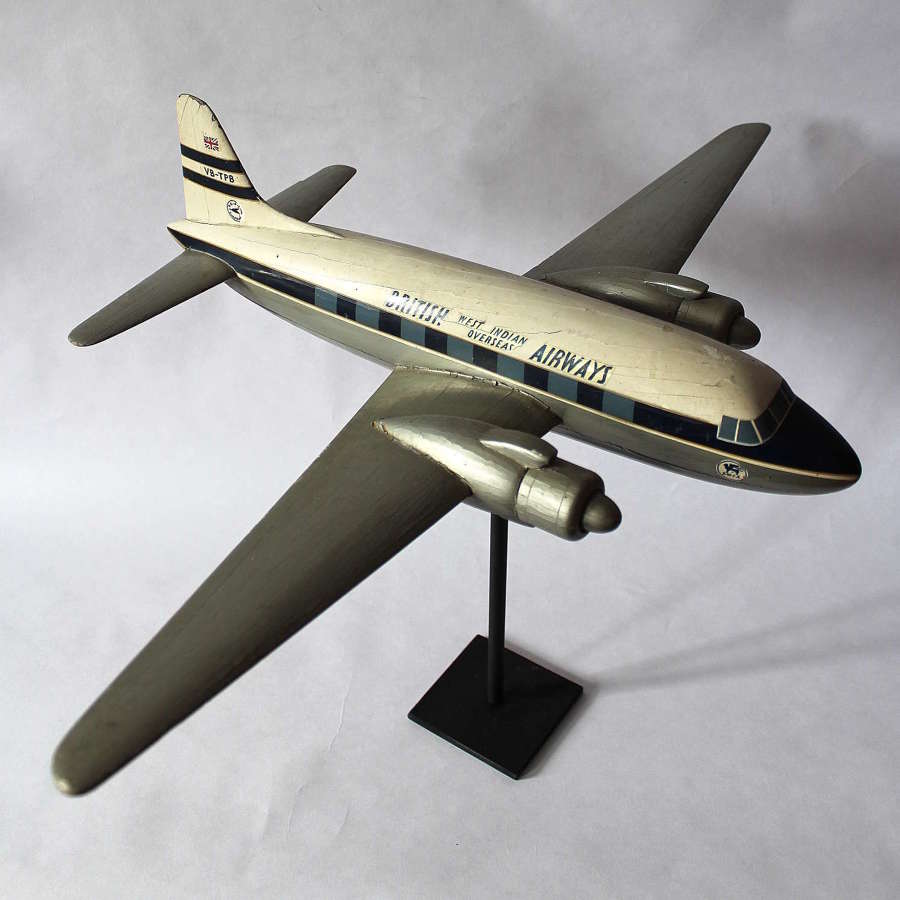 1955 Wooden Model of Viking Aeroplane
