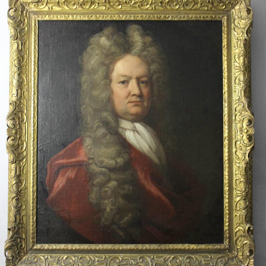 Early 18th Century Portrait of a Gentleman