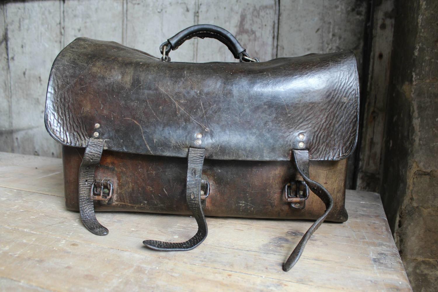 Vintage Leather Holdall