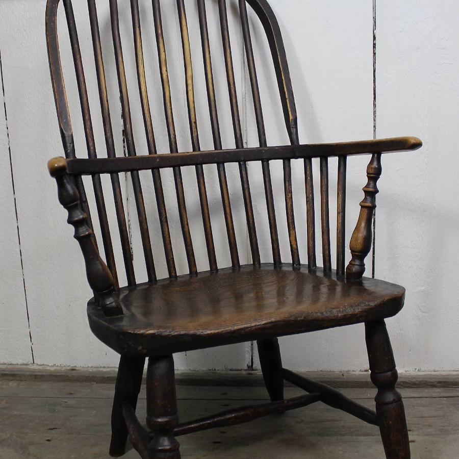 Antique Stickback Windsor Armchair