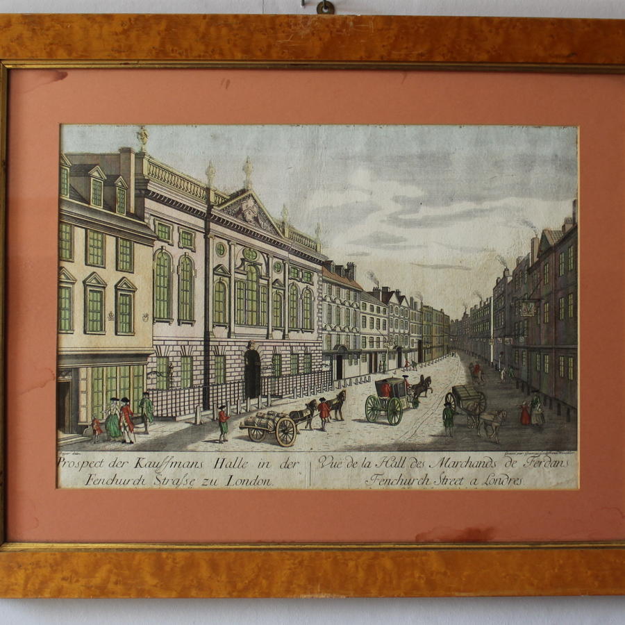 Winckler - Optical Print of Ironmongers Hall, Fenchurch St, London