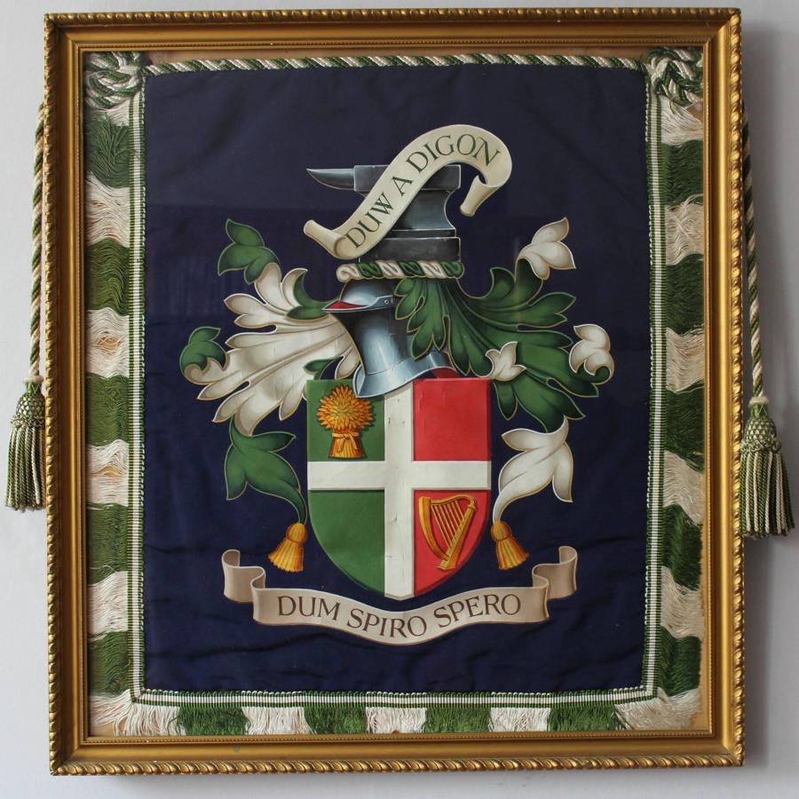 Welsh Heraldic Armorial Escutcheon
