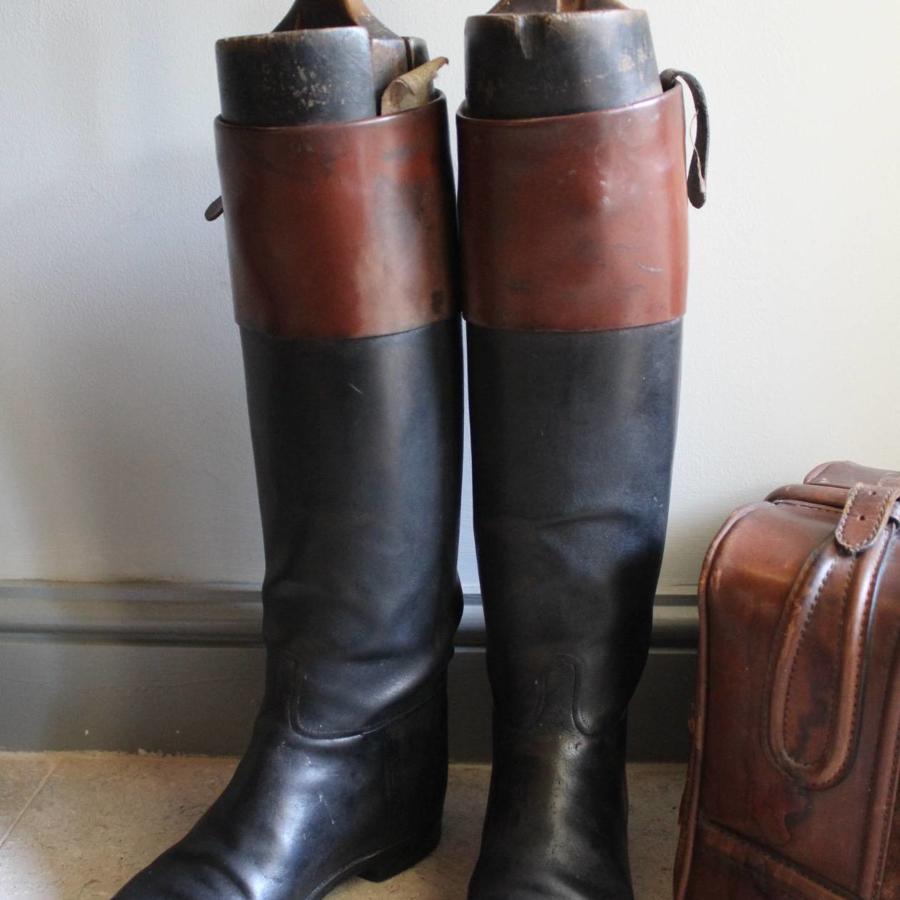 Leather Hunting / Riding Boots