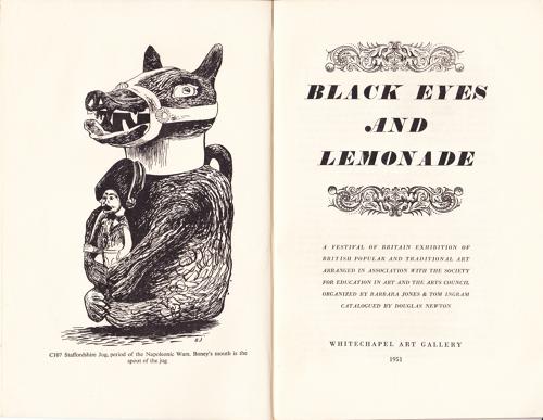 Black Eyes & Lemonade - Original 1951 Festival of Britain Guide