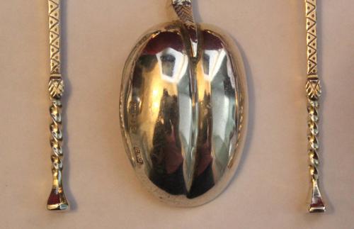 Silver Seal Top Tea & Coffee Spoons