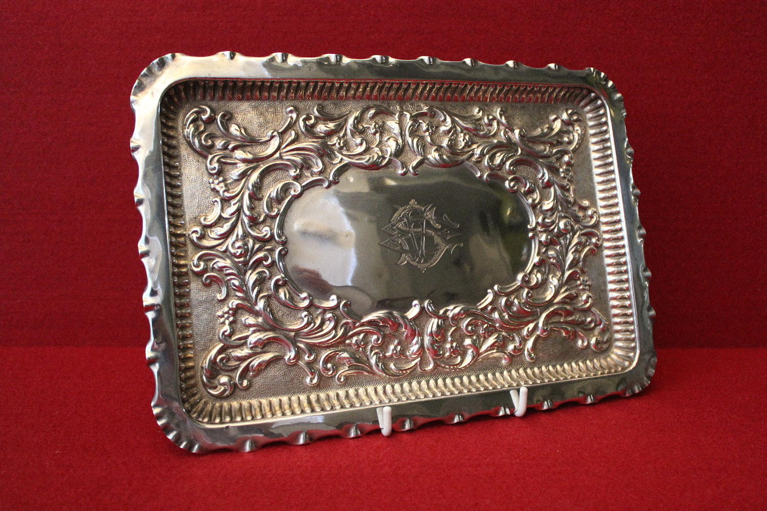 Sterling Silver Dressing Tray Chester 1902