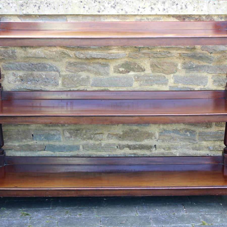 Victorian Mahogany Three Tier Buffet