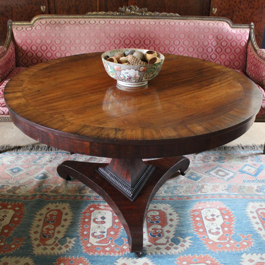 William IV Mahogany Centre Table