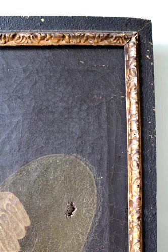 A Naive School Oil Portrait of Mary Queen of Scots