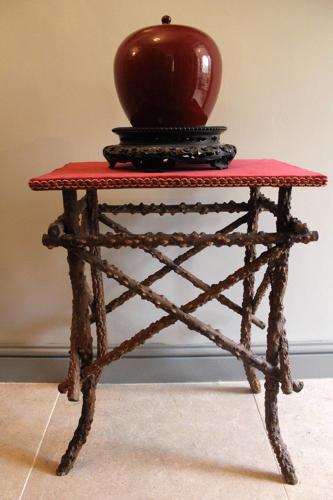An Unusual Winged Elm Occasional Table