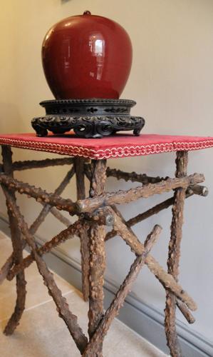 An Unusual Winged Elm Occasional Table