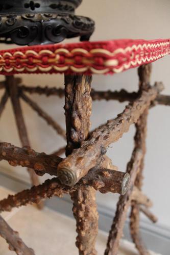 An Unusual Winged Elm Occasional Table