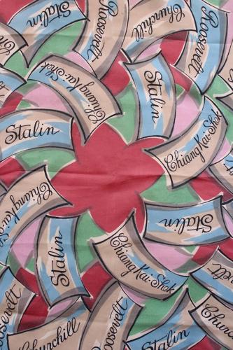 A Rare WWII Propaganda Headscarf