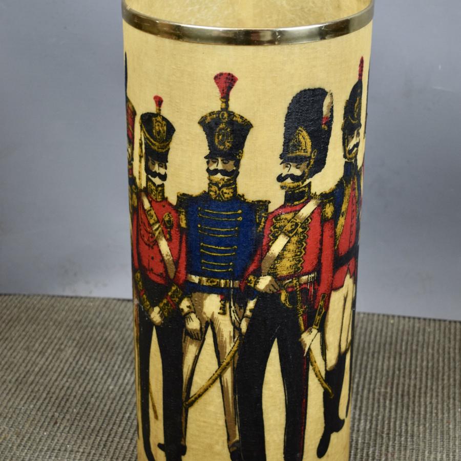 1960's Napoleonic Soldiers Umbrella Stand by Arnold Designs
