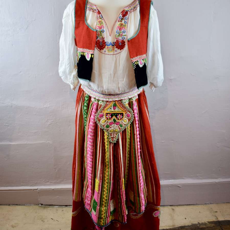 Vintage Portuguese Folk Costume