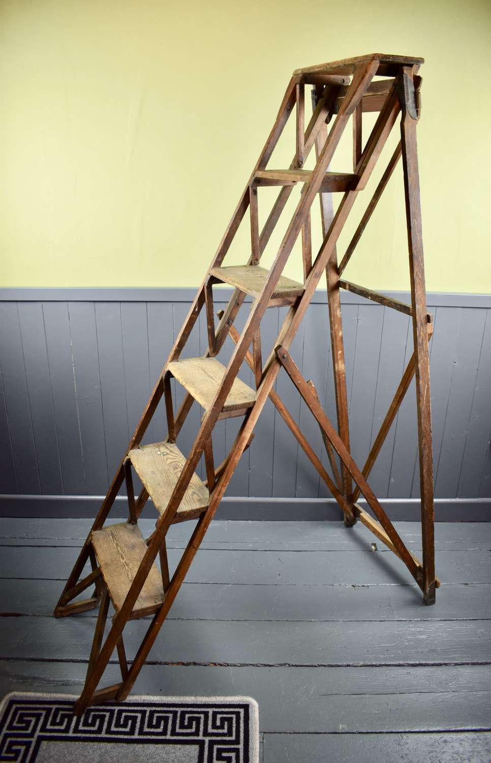Jones's Patent Antique Step Ladder dated 1919