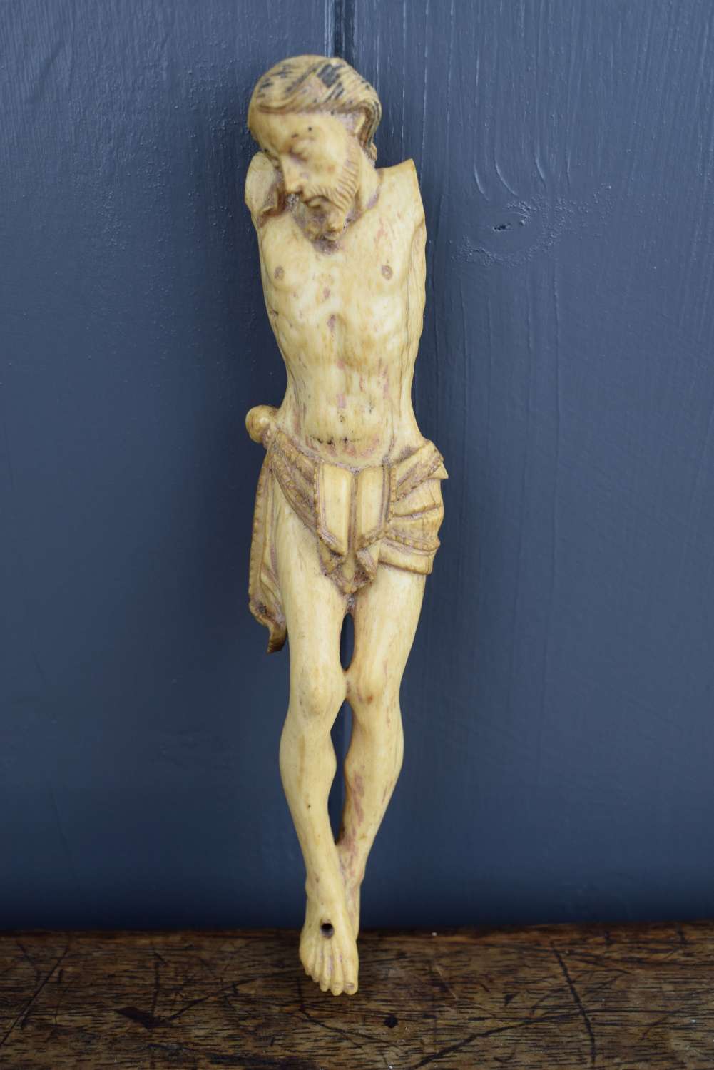 16th / 17th Century Carved Ivory Corpus Christi