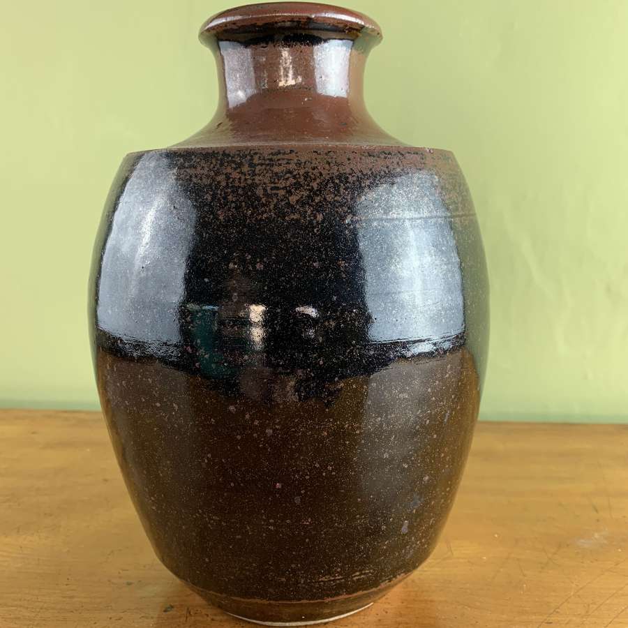 Ian Titchener 1970's Studio Pottery Stoneware Vase