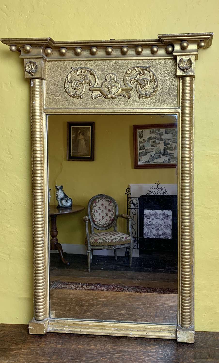 Regency Giltwood Pier Mirror