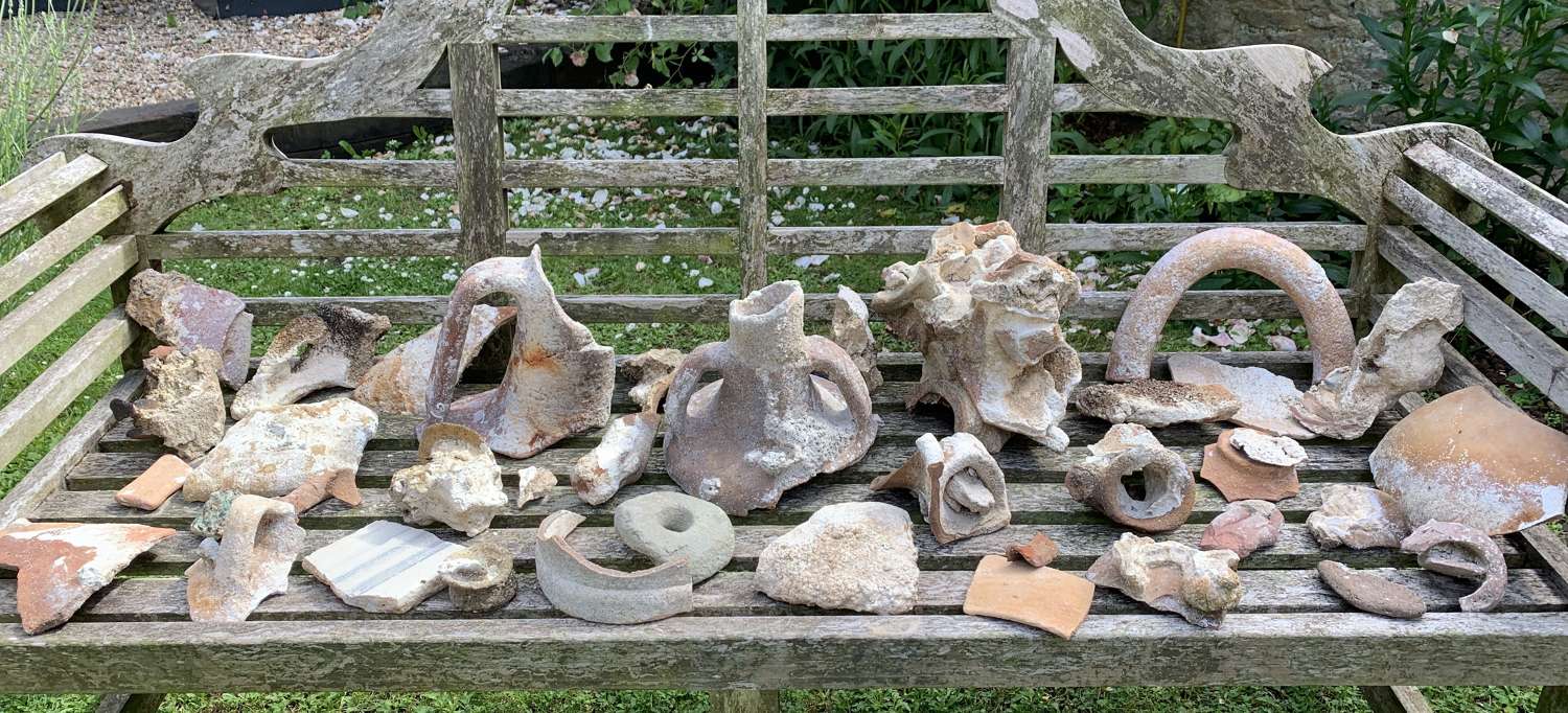 Large Collection of Ancient Shipwreck Pottery