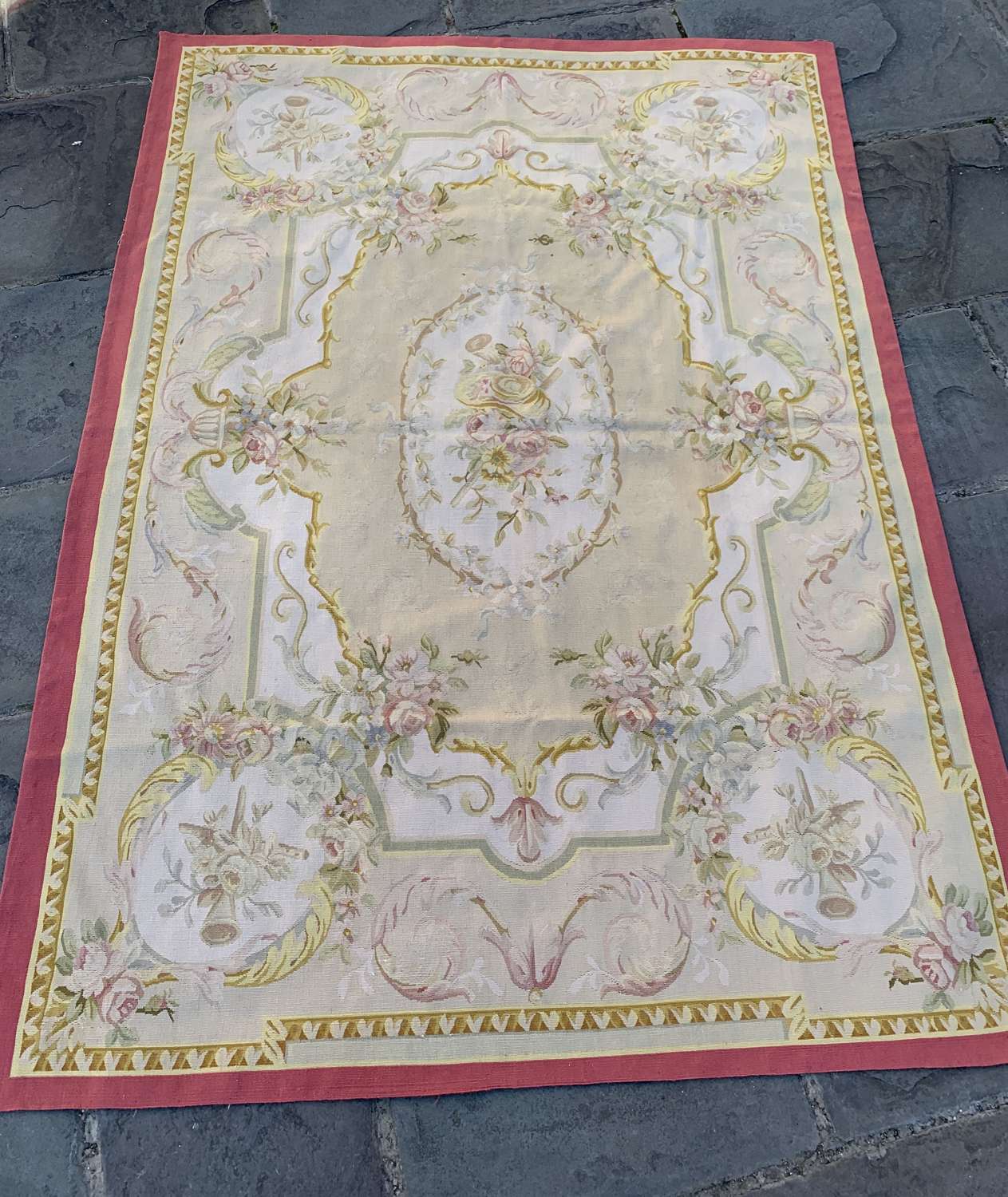 Aubusson Style Rug or Wall Hanging