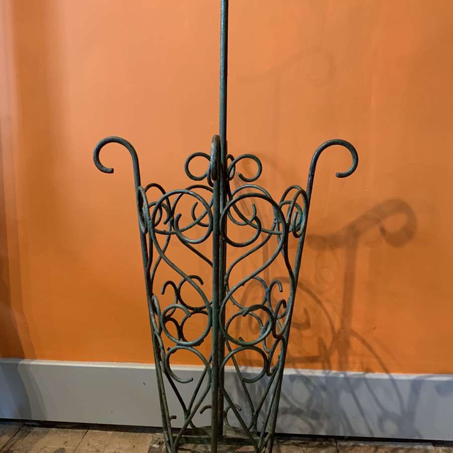 French Wrought Iron Umbrella Stand