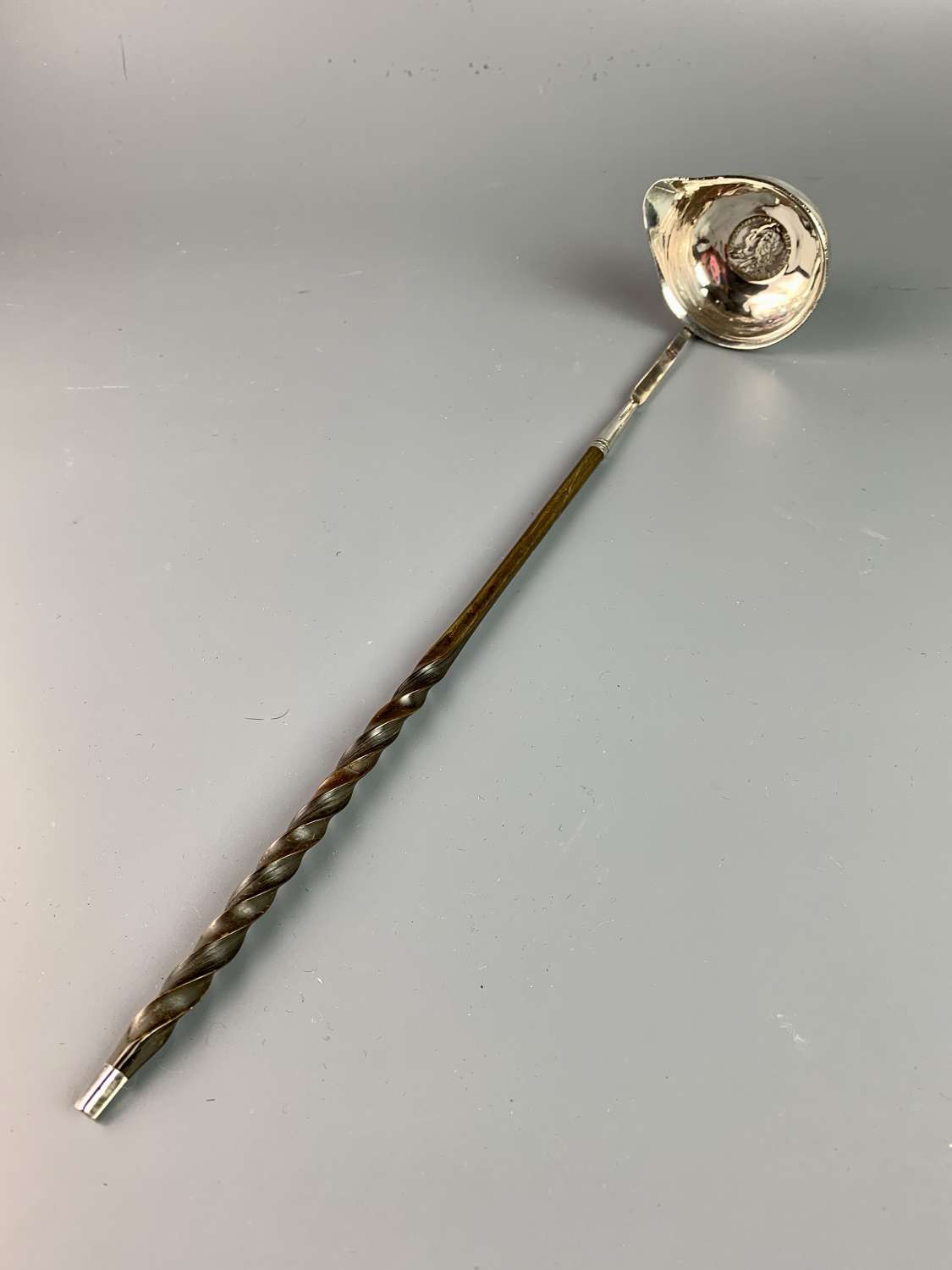Georgian Silver Toddy or Punch Ladle