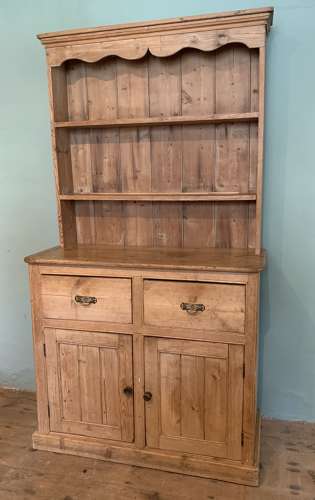 Victorian Pine Kitchen Dresser