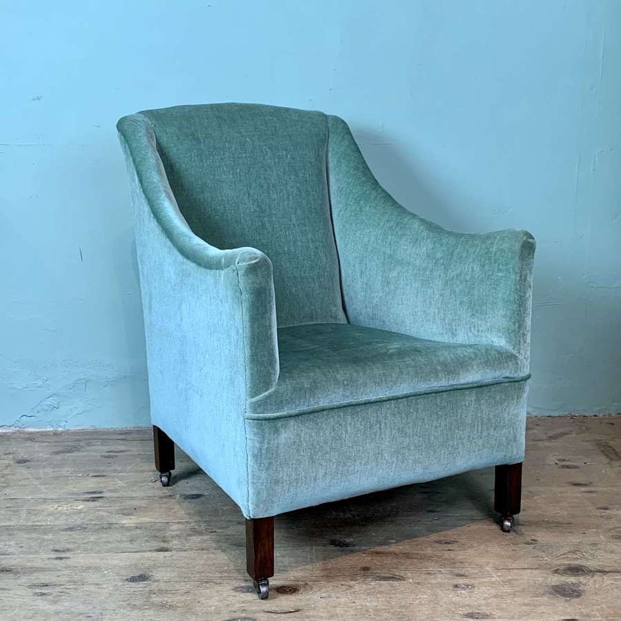 Edwardian Square Back Armchair