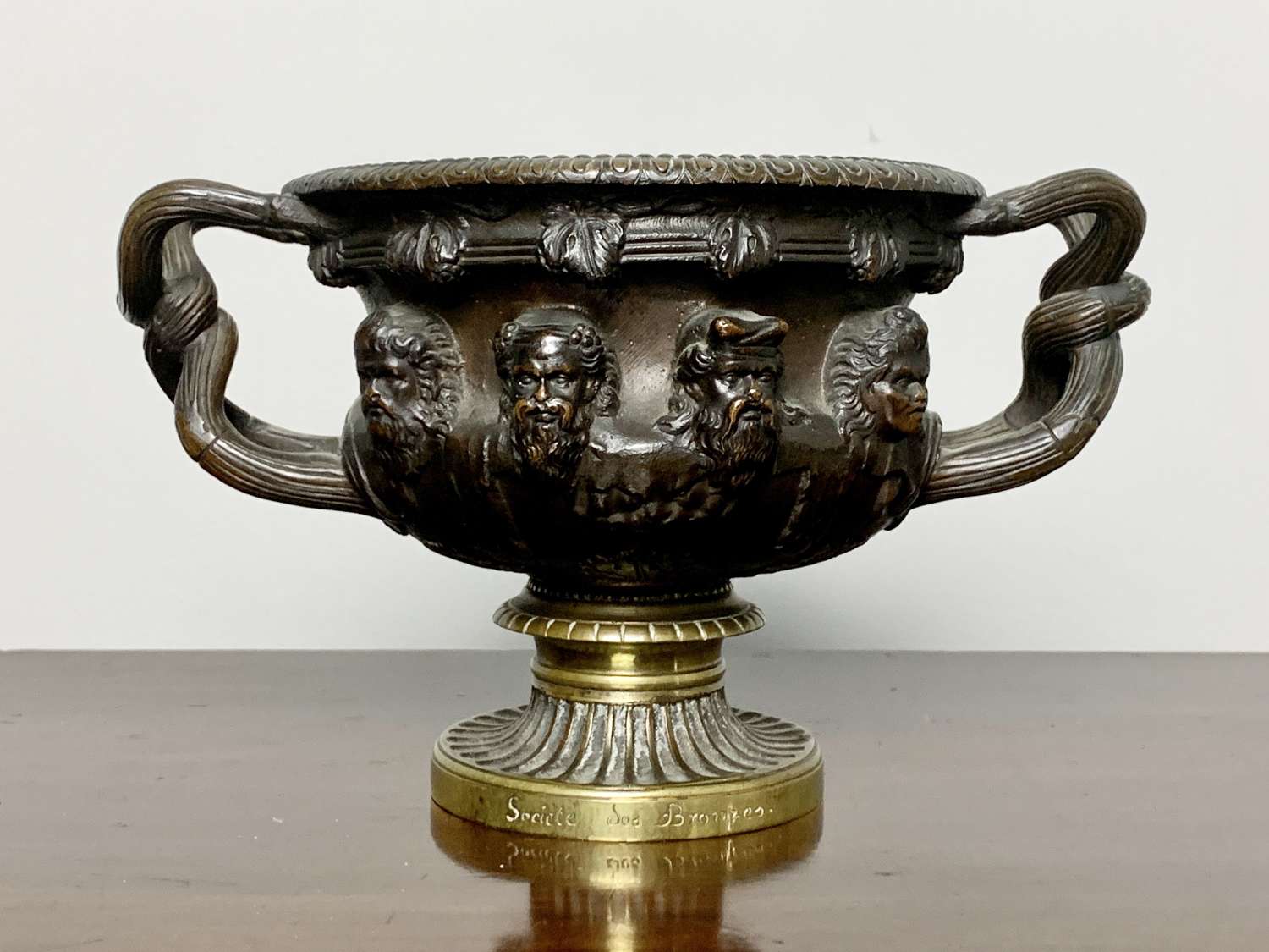 After The Antique Bronze Model of The Albani Vase