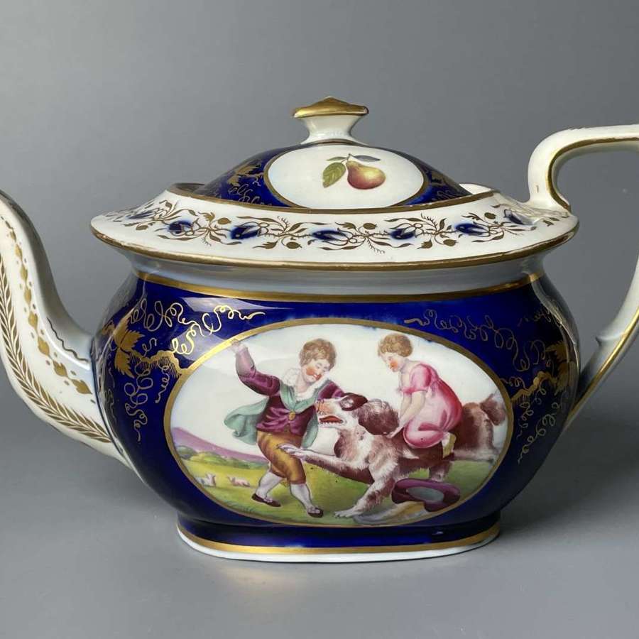 Regency Newhall Porcelain Teapot & Cover