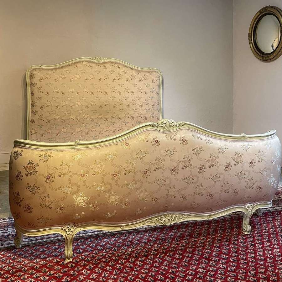 Vintage French Demi-Corbeille Kingsize Bed
